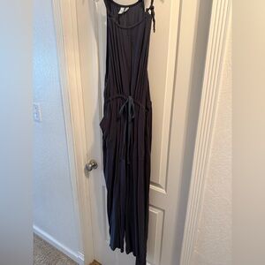 Susina charcoal gray overalls/jumper